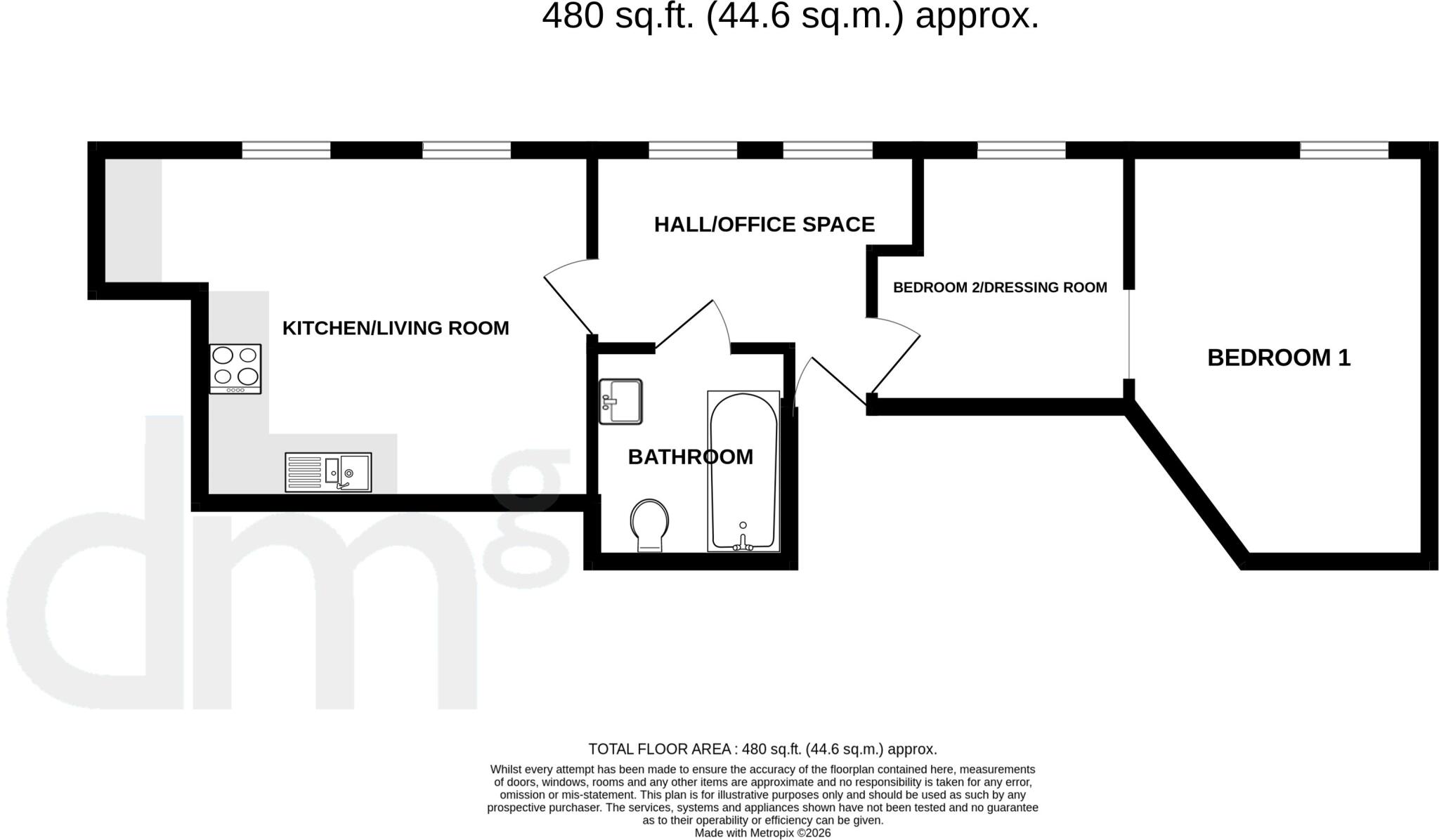 Newland Street, Witham  floorplan