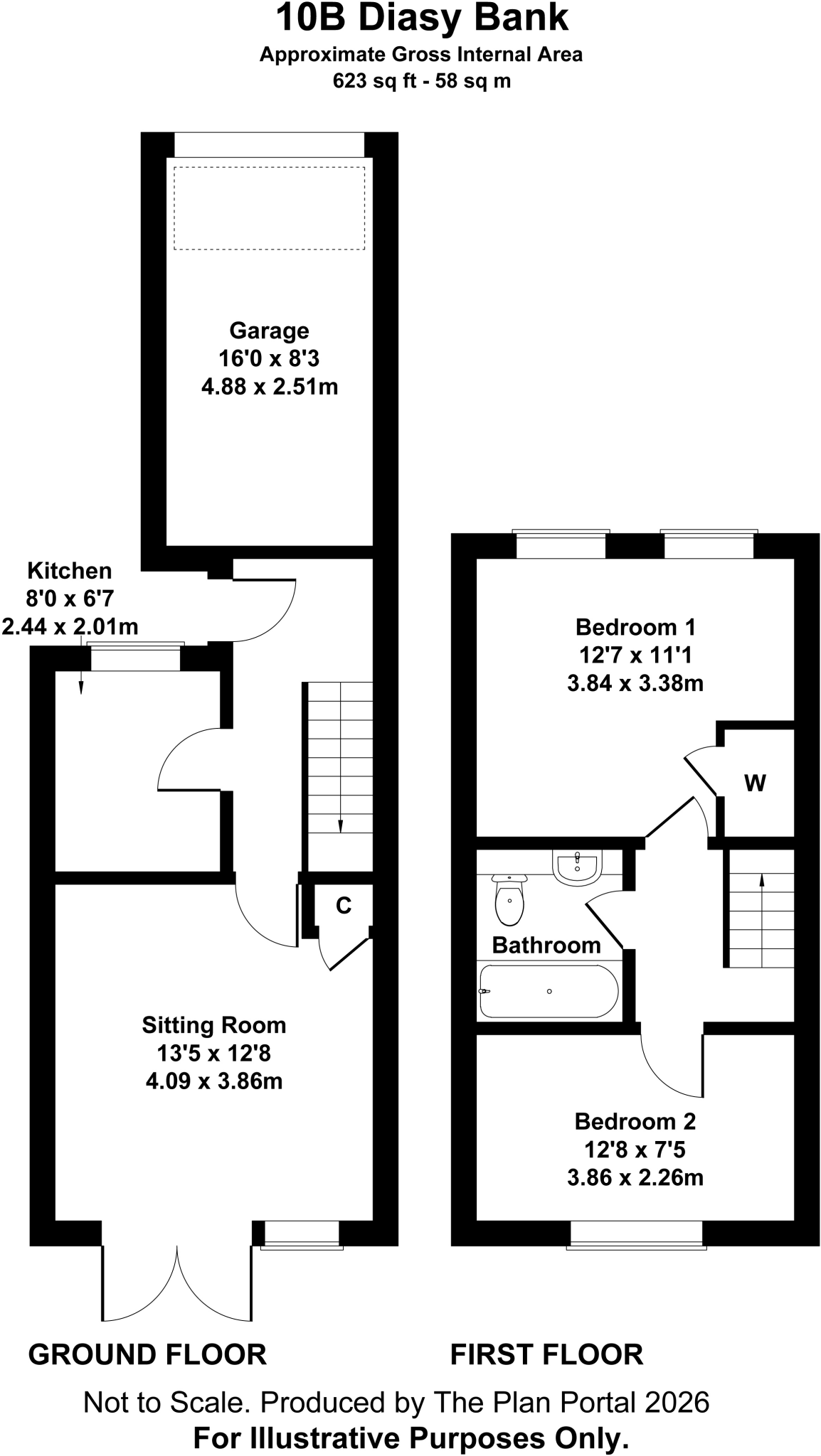 Abingdon, Oxfordshire floorplan