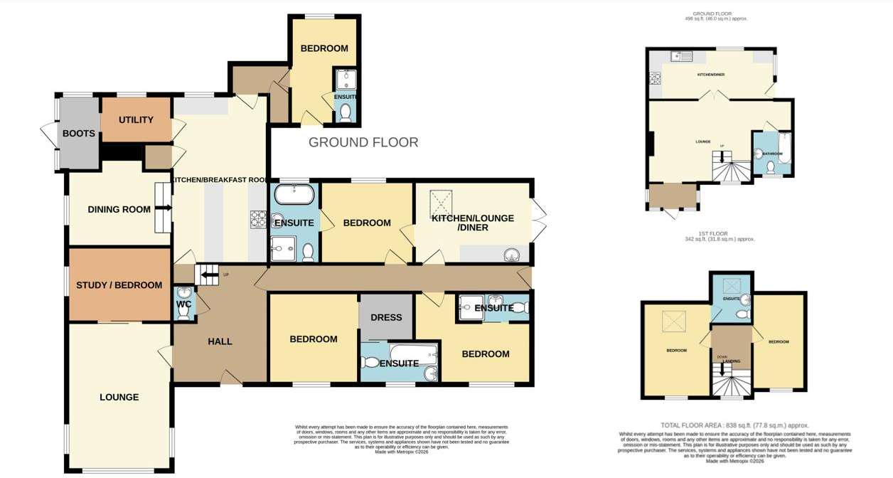 Gammaton, Bideford floorplan