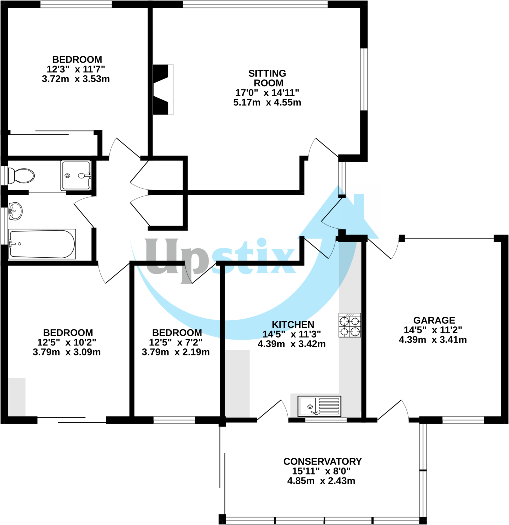 Silver Leys, Bentley floorplan