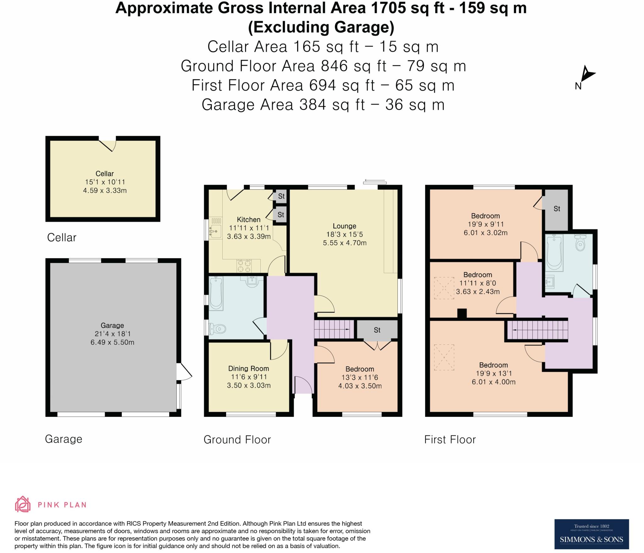 Sunnybank, Marlow floorplan