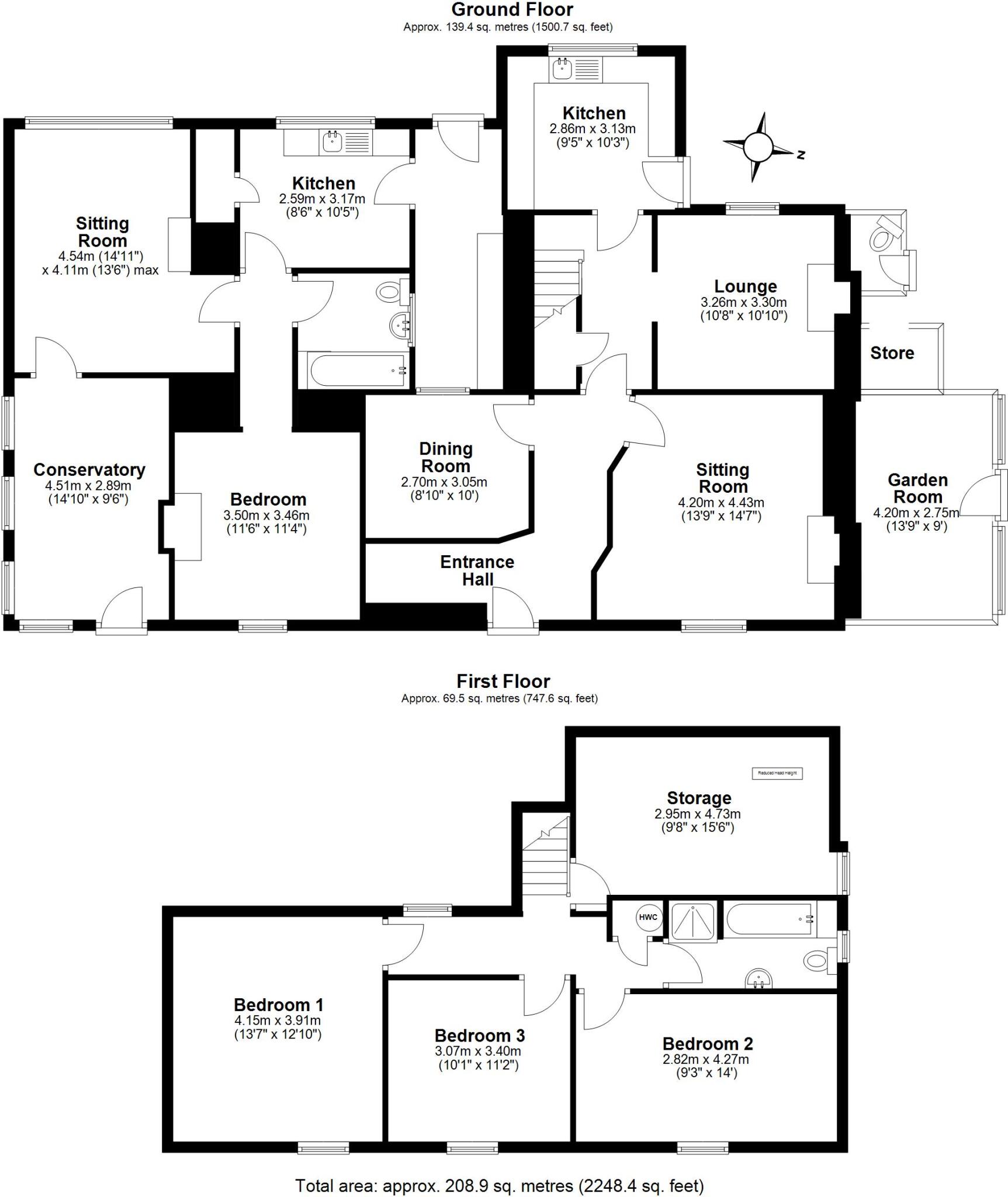 Coldvreath, Roche, St. Austell, Cornwall, PL26 floorplan