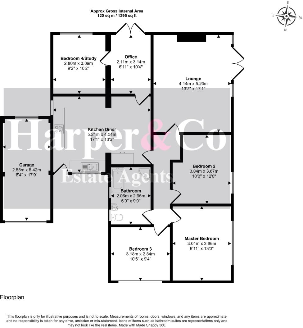 Leyburn Grove, Hartburn, Stockton-On-Tees, TS18 5NR floorplan