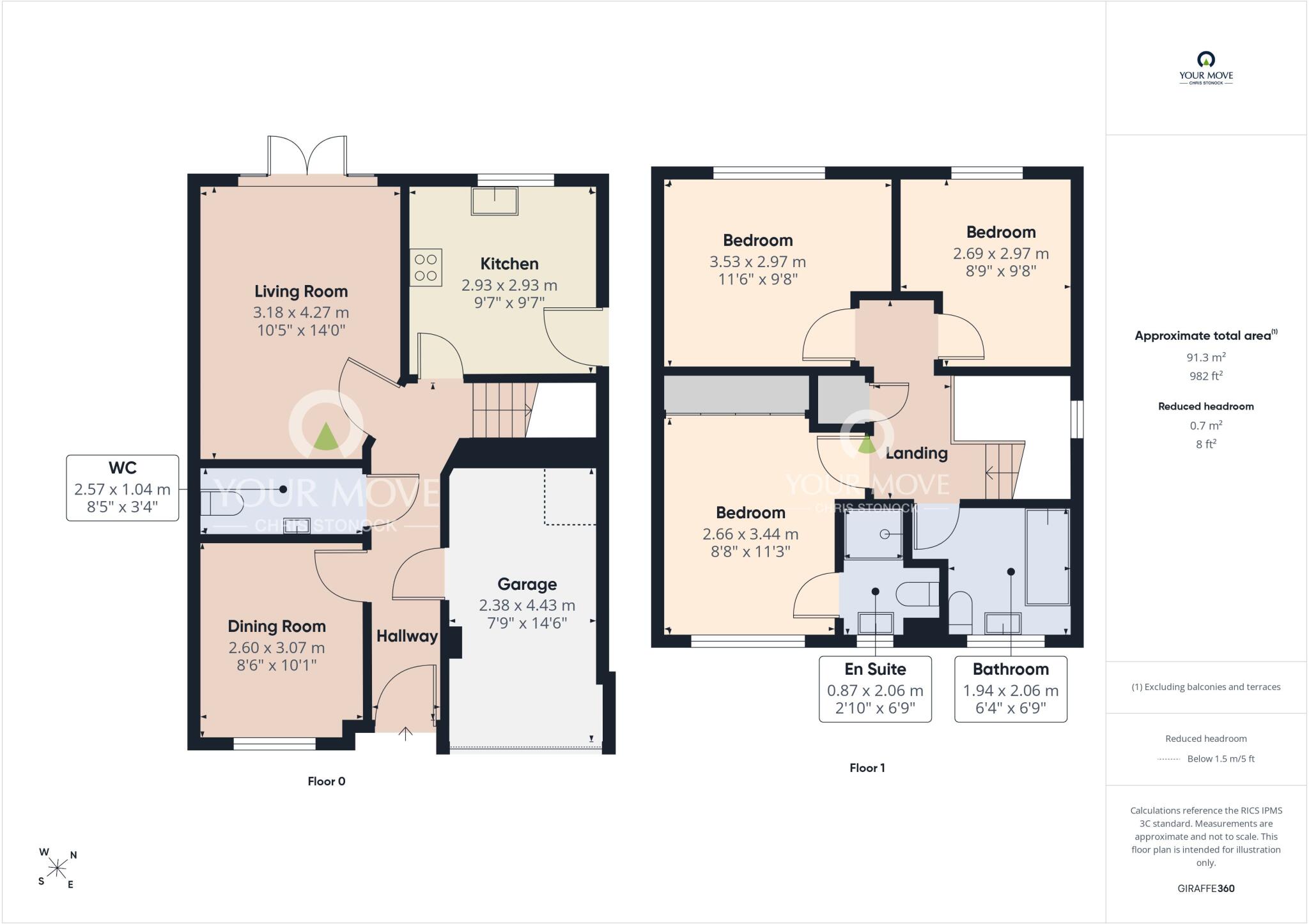 Clara View, Ryton, Tyne and Wear, NE40 floorplan