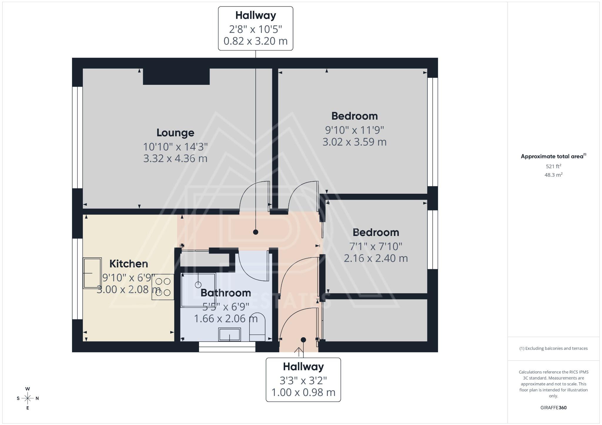 Elm Road, Aveley, South Ockendon, Essex, RM15 floorplan