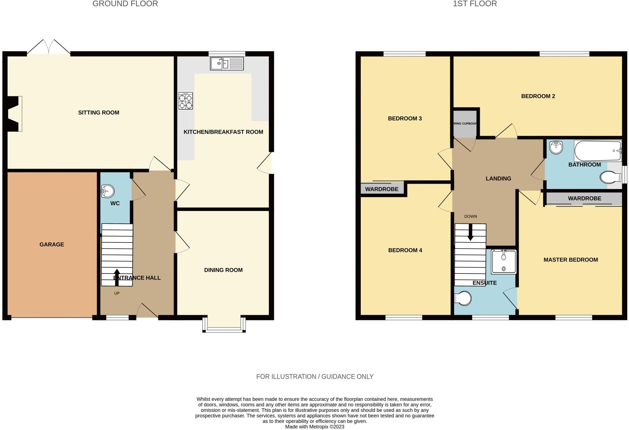 Withy Way, Taverham, Norwich floorplan