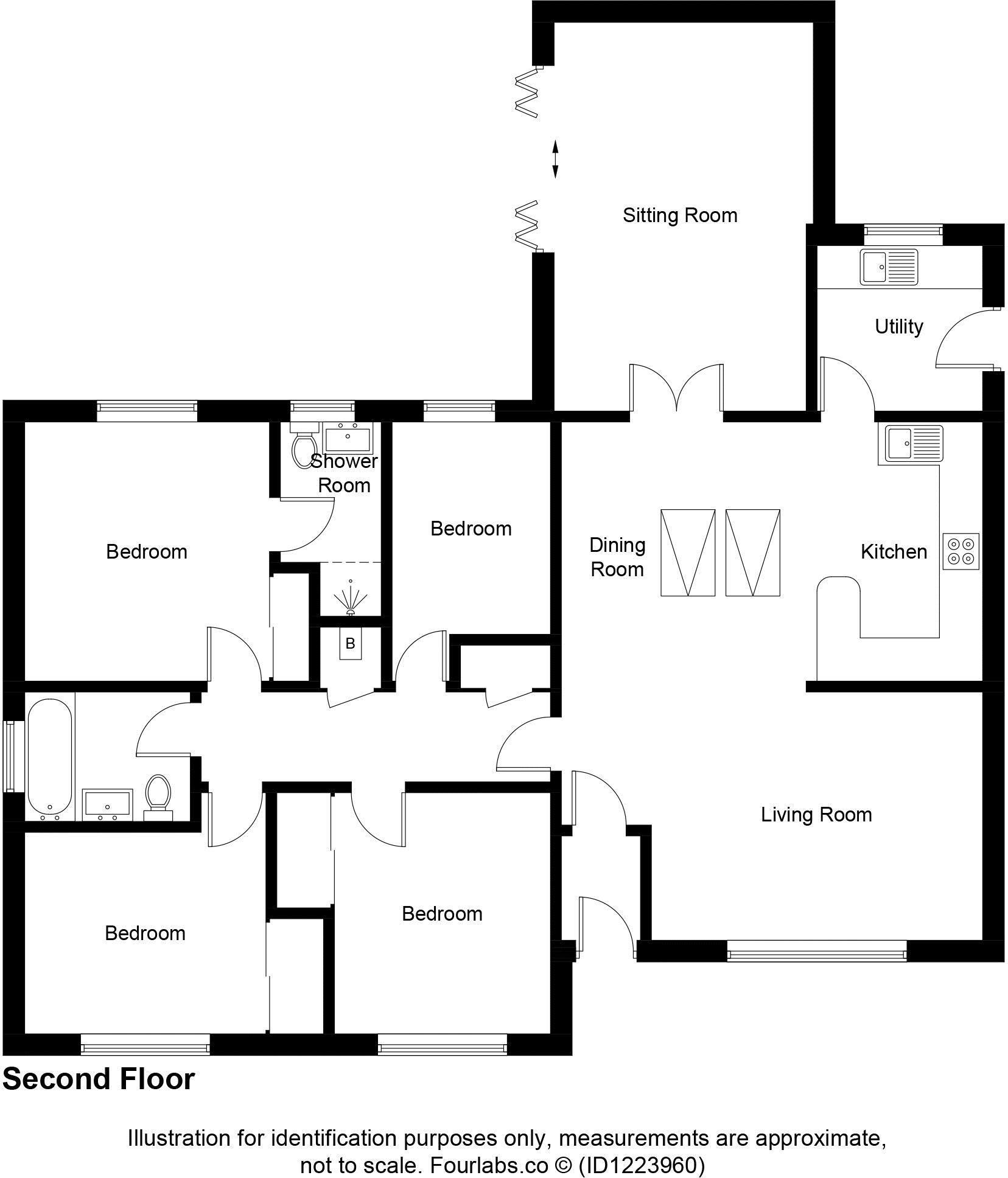 Orchard Gardens, Kinghorn floorplan