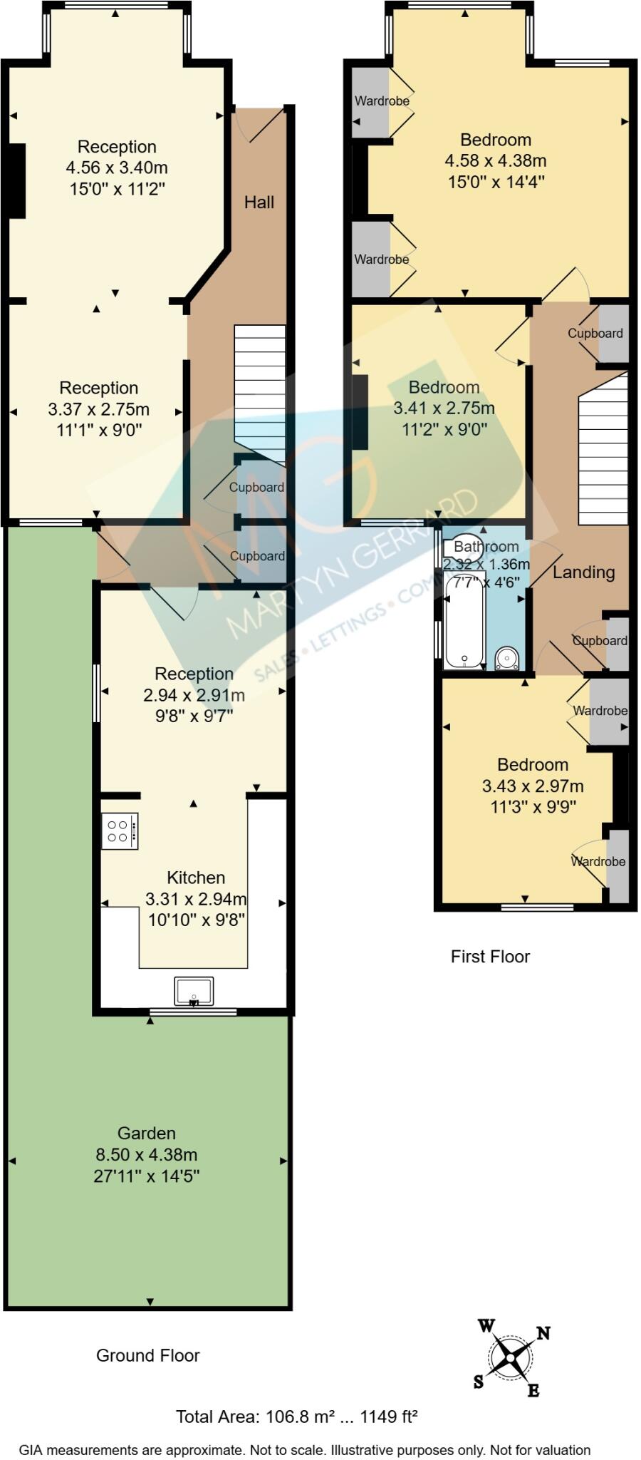 Gainsborough Road, North Finchley, London, N12 floorplan