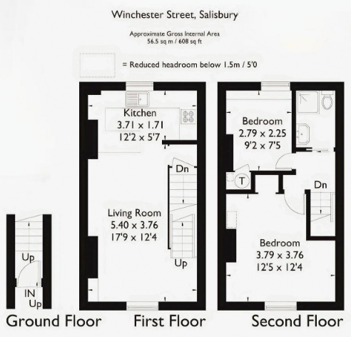 Winchester Street, Salisbury floorplan