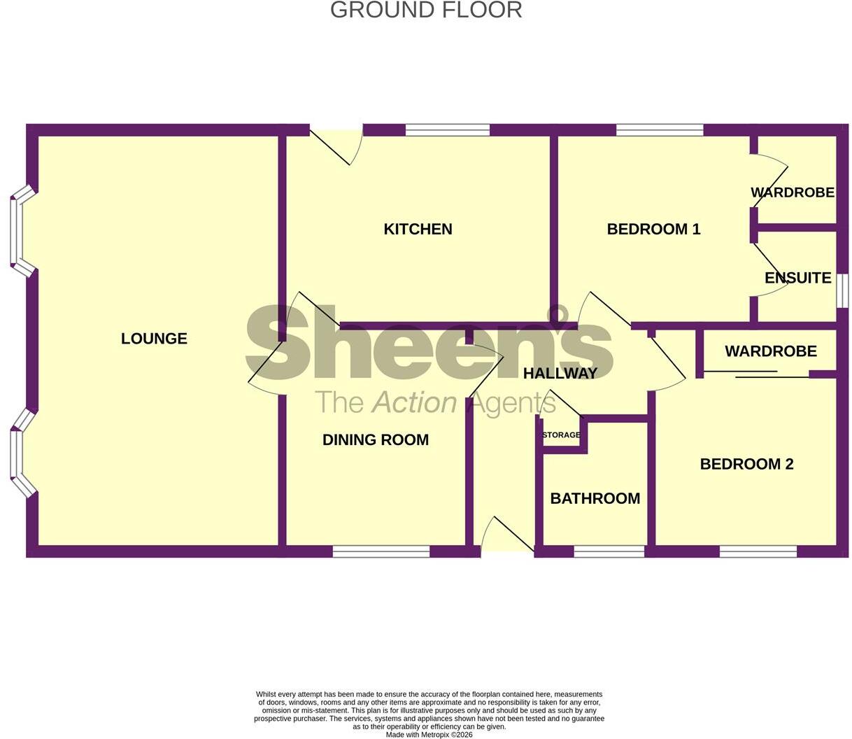 Flagship Park, Flag Hill, Great Bentley, Colchester floorplan