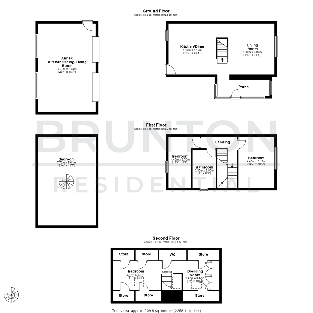 Fines Road, Medomsley Village, DH8 floorplan