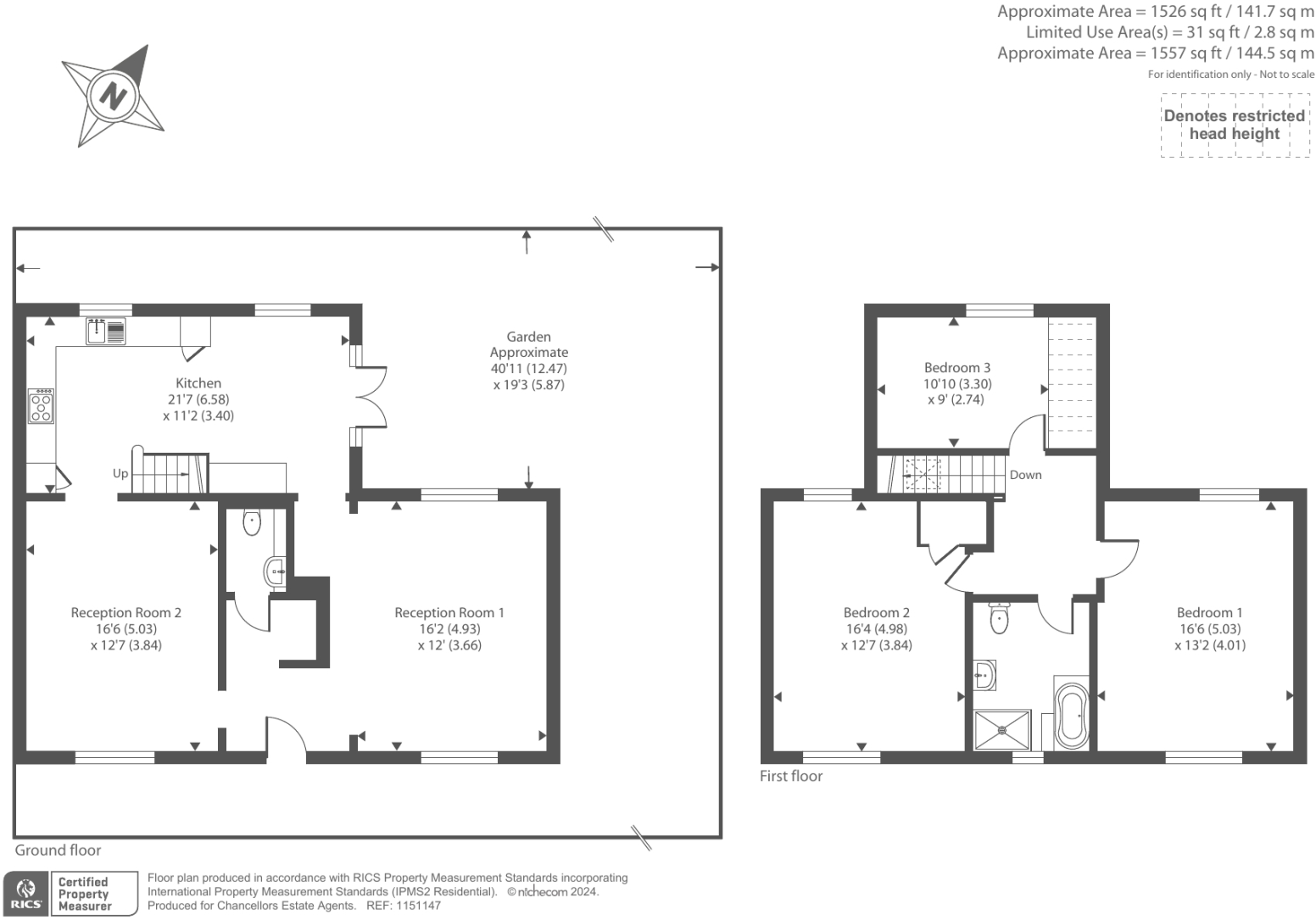 Moor Road, Chesham floorplan