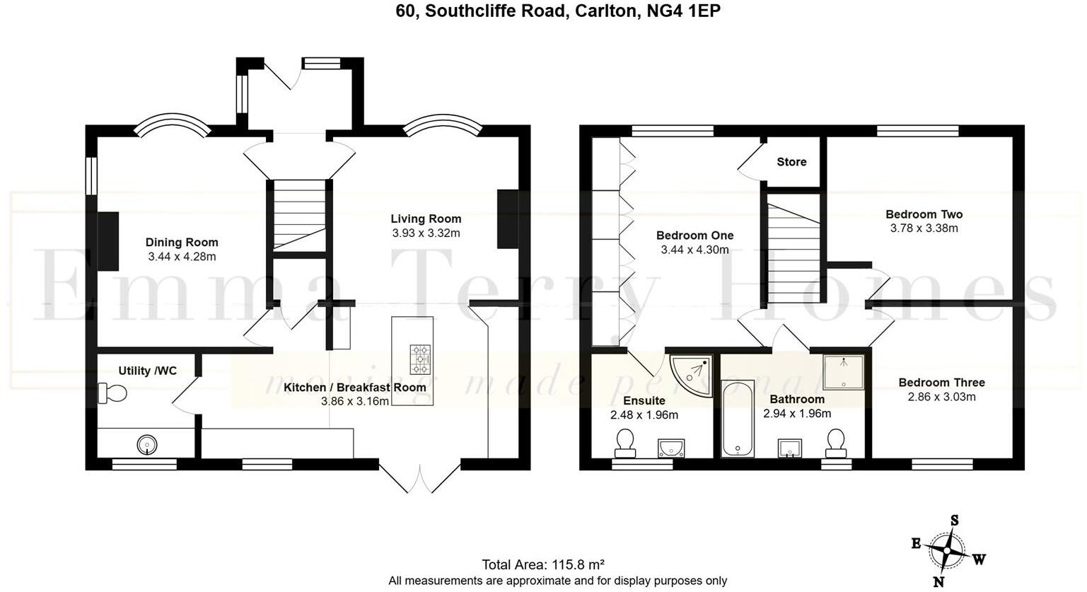 Southcliffe Road, Carlton, Nottingham floorplan