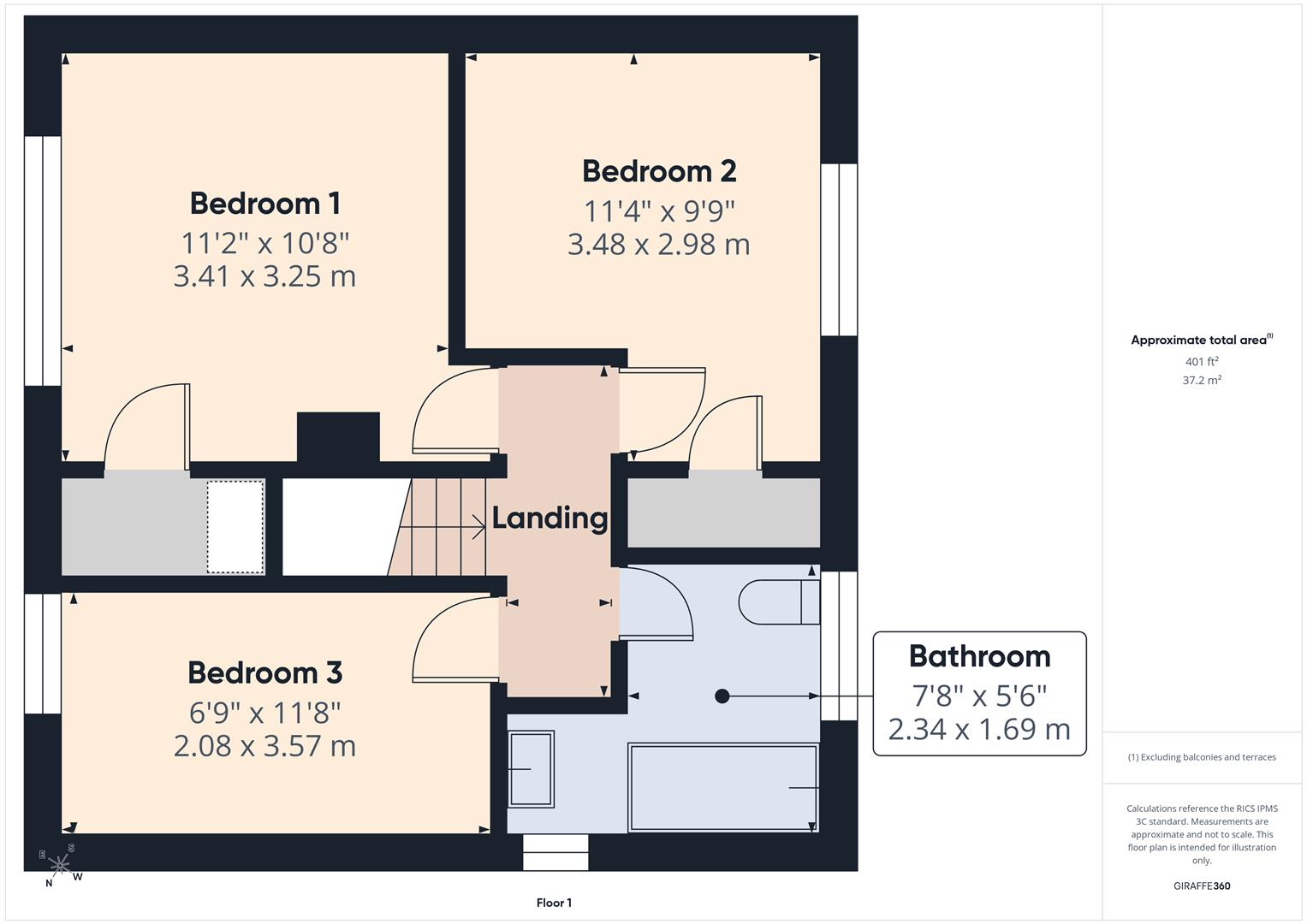 Hillboro Rise, Kinver, Stourbridge floorplan