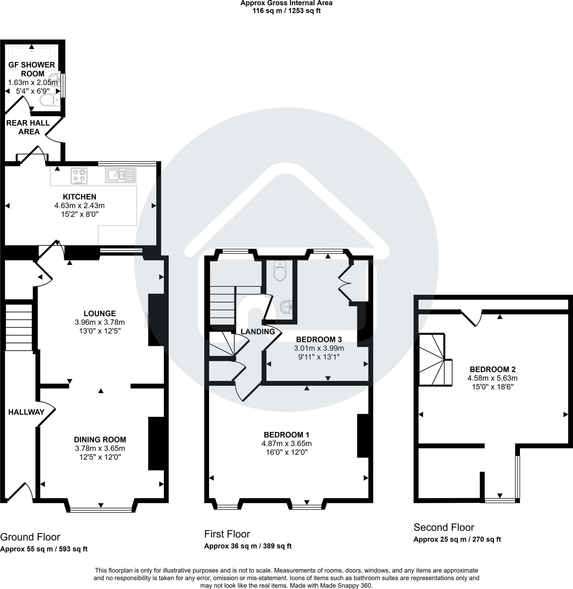 Hershall Terrace, School Road, Kirkby-in-Furness floorplan