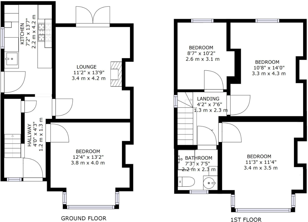 82 Brunswick Street, Leamington Spa floorplan