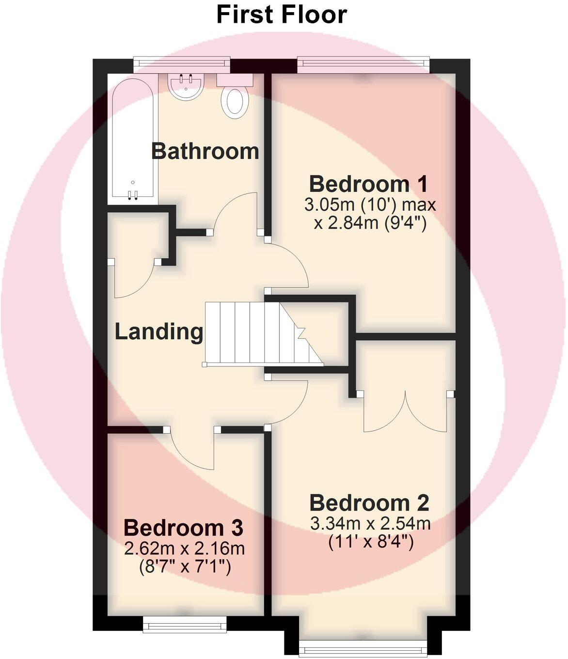 Highfields, Towcester, NN12 floorplan