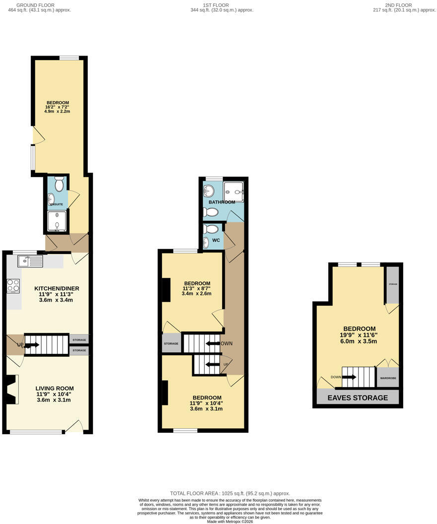 HMO - Lower Chestnut Street, Worcester, WR1 1PD floorplan