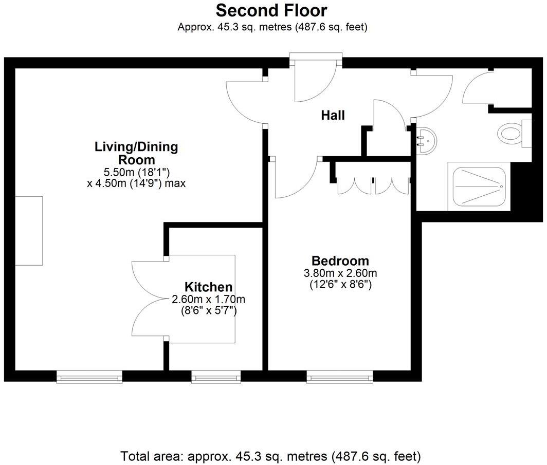Hazeldine Court, Longden Coleham, Shrewsbury floorplan