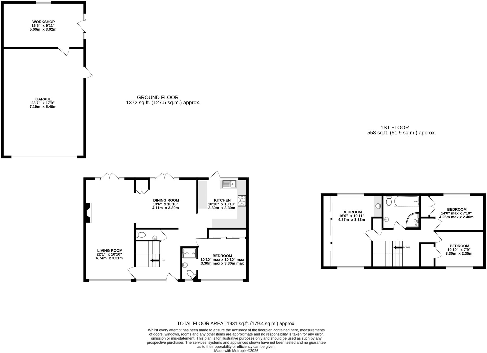 Newnham Road, Hook, Hampshire, RG27 floorplan
