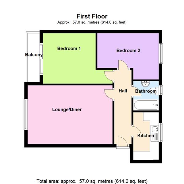 Cavalier Quay, East Cowes, Isle of Wight floorplan