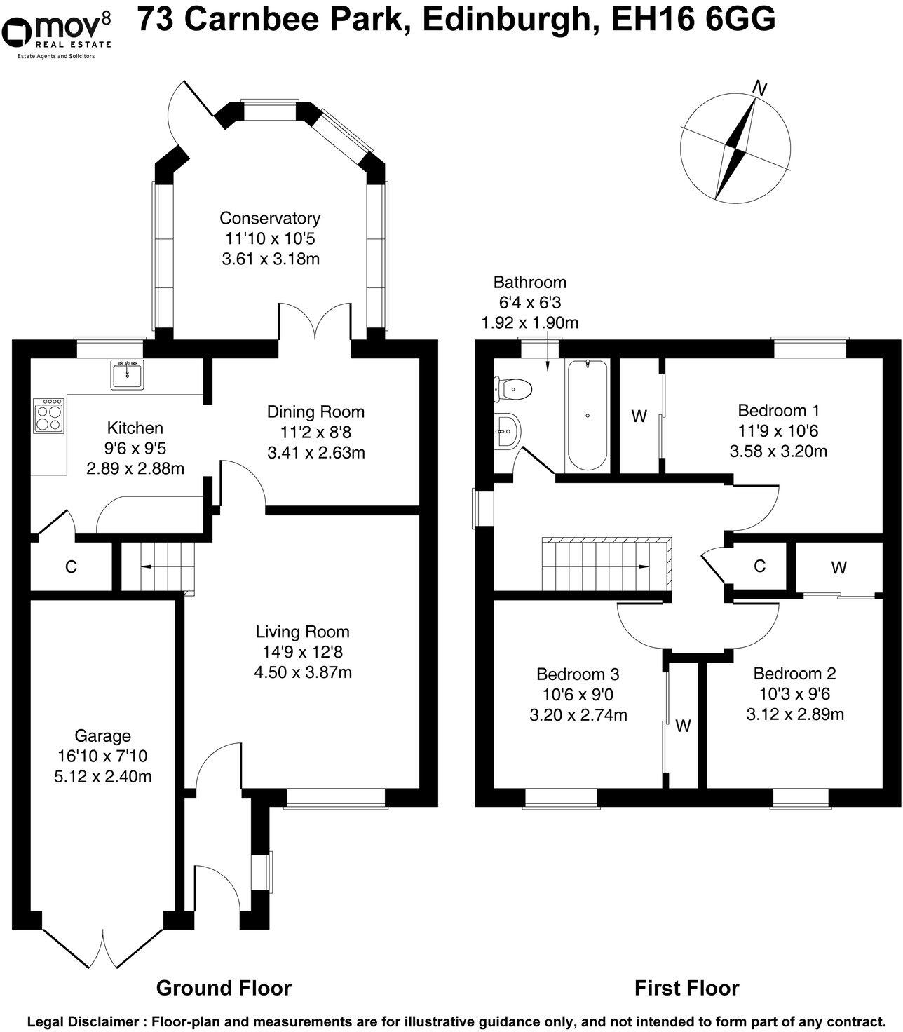 Carnbee Park, Edinburgh, EH16 floorplan