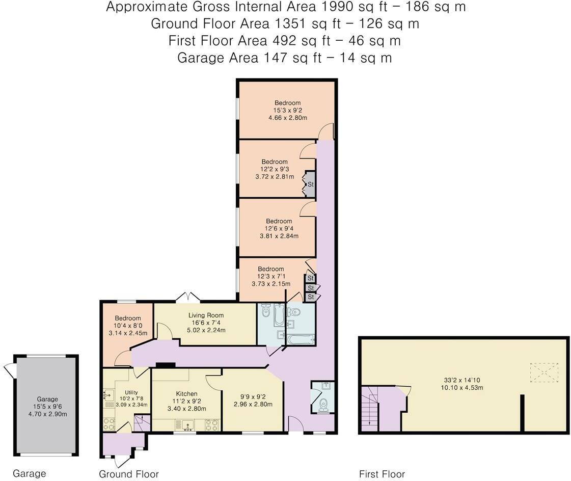 Northbrooks, Harlow floorplan