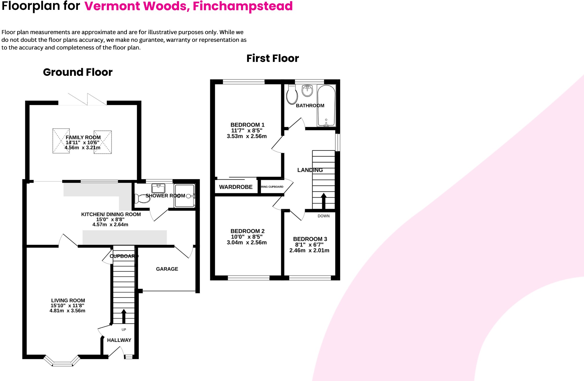 Vermont Woods, Finchampstead, Wokingham, RG40 floorplan