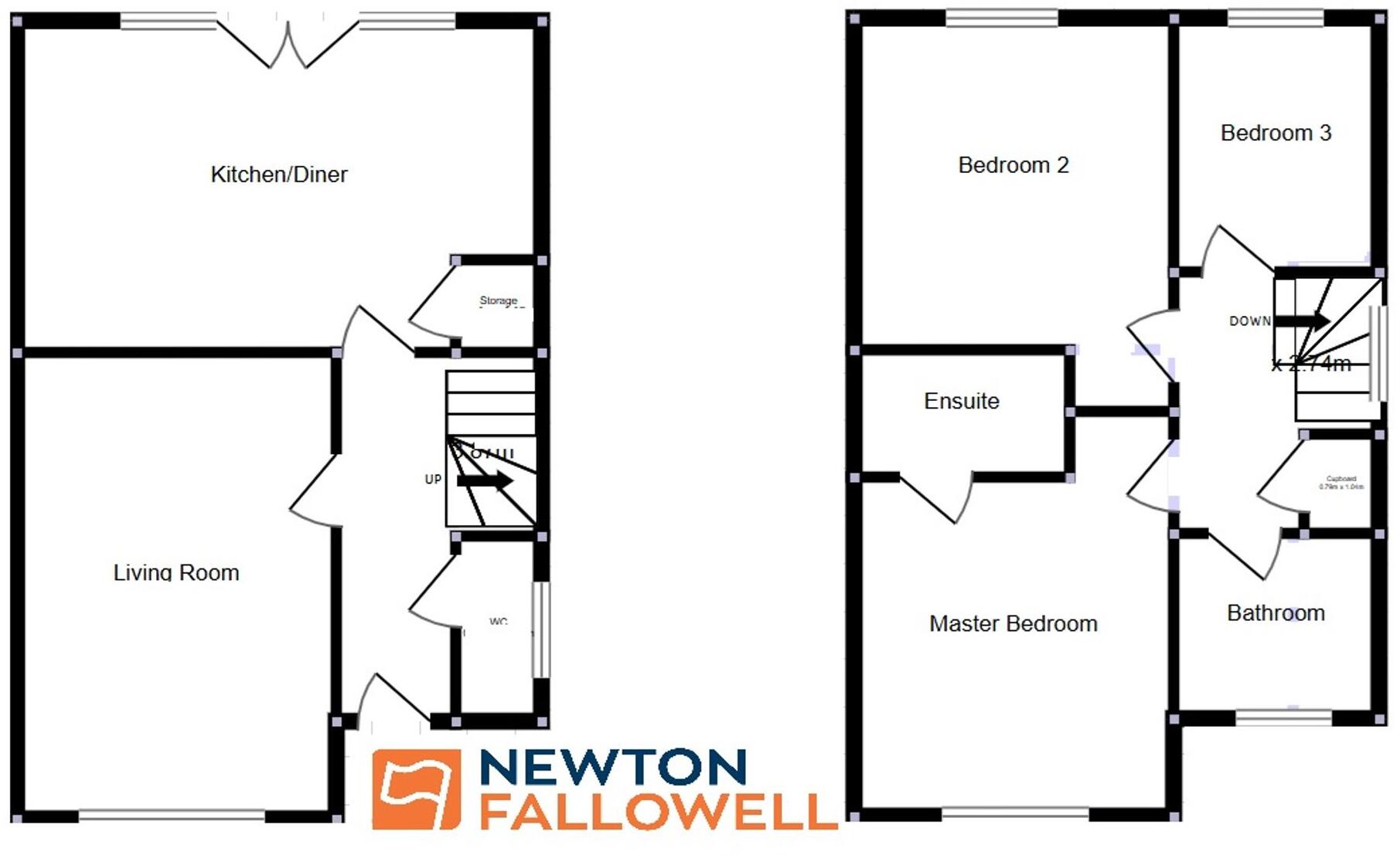 Sedbergh Close, Newton, NG13 floorplan