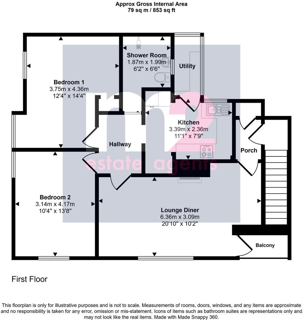 Howe Circle, Newport, NP19 floorplan
