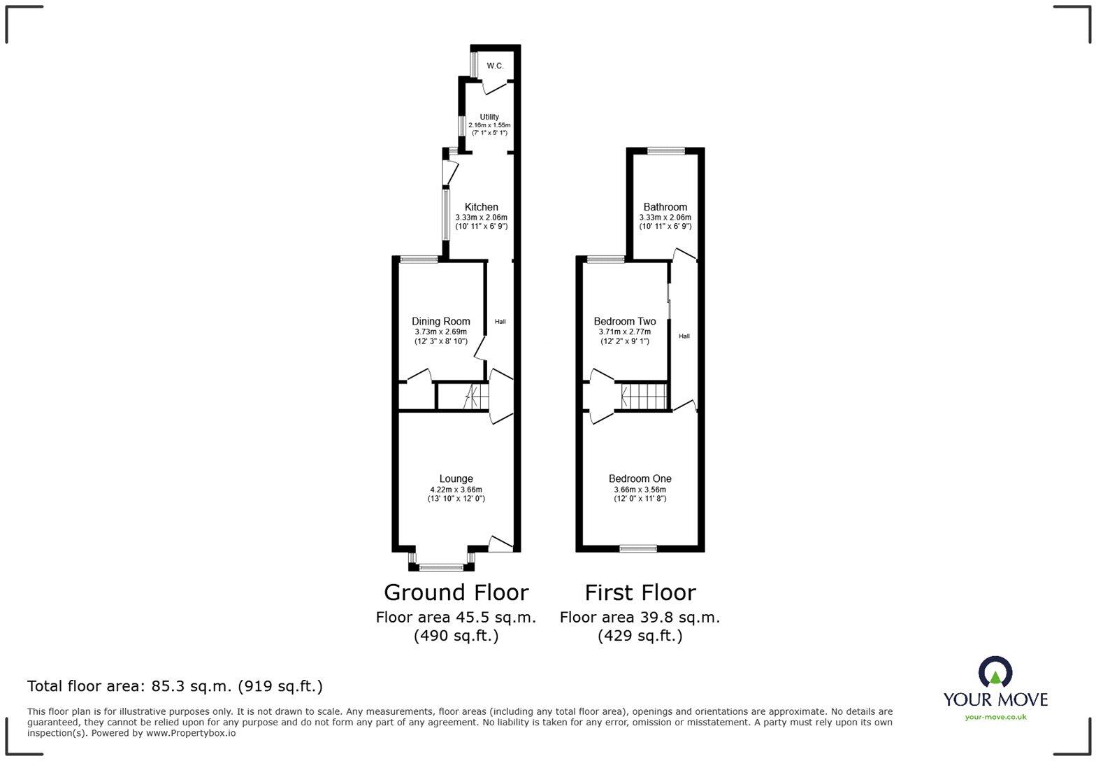 Listing floorplan