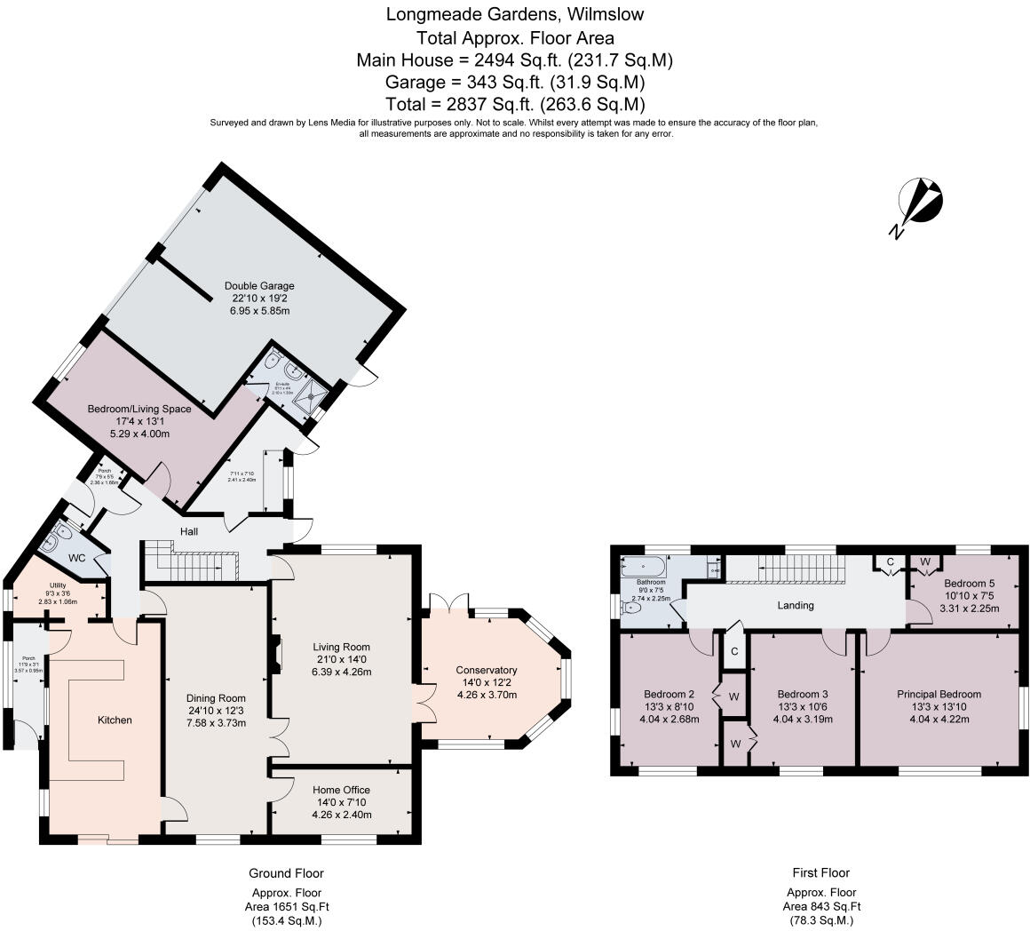 Longmeade Gardens, Wilmslow, Cheshire, SK9 floorplan