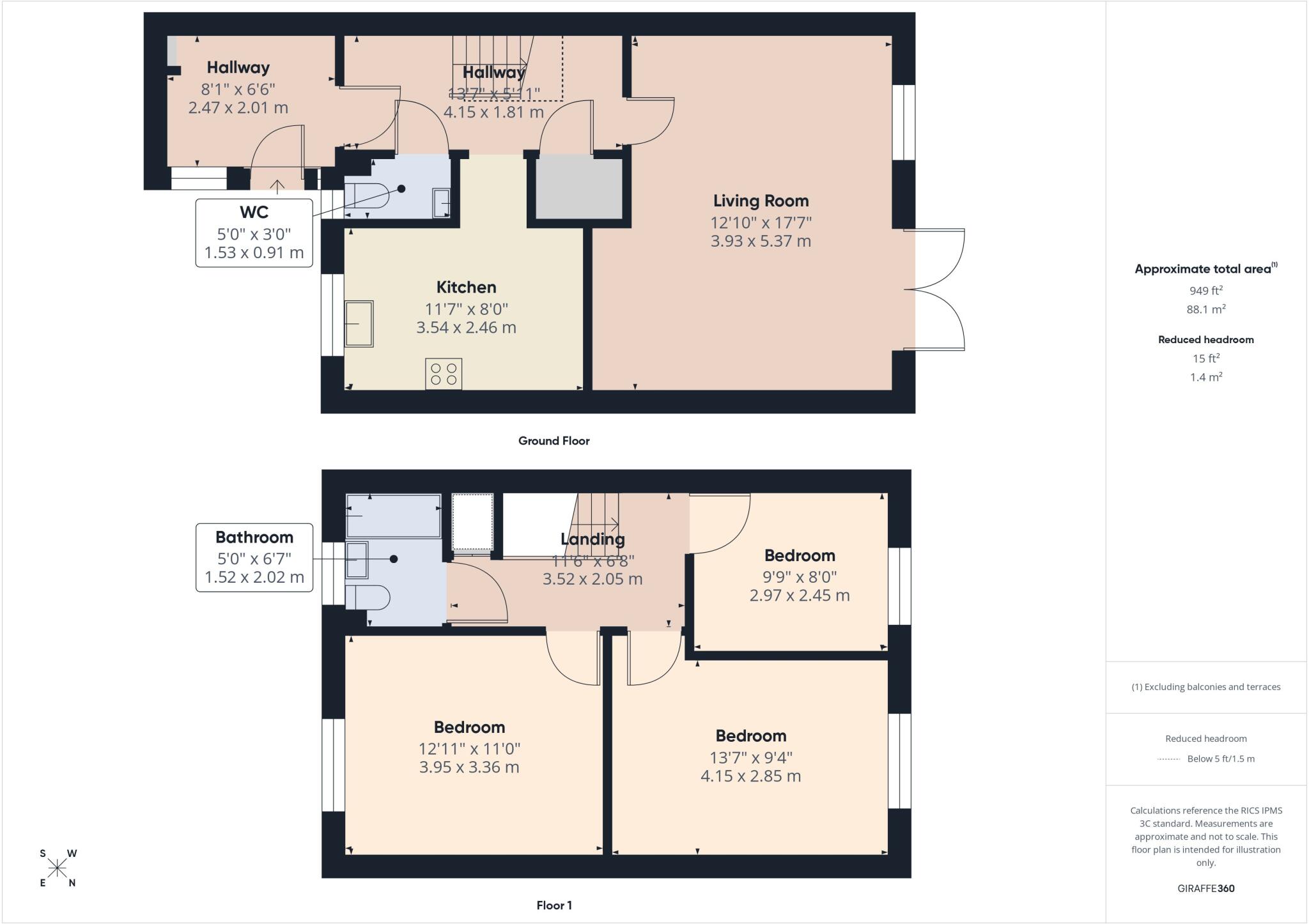 New Road, Datchet, Berkshire, SL3 floorplan
