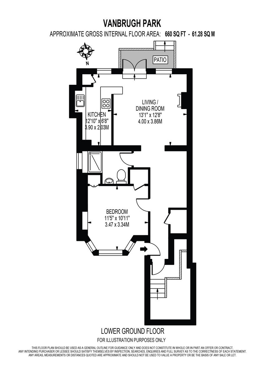 Vanbrugh Park, London floorplan