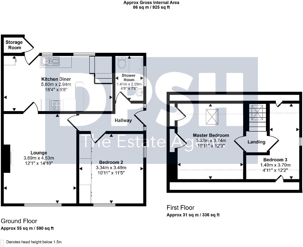 42 Brighton Avenue, Leeds floorplan