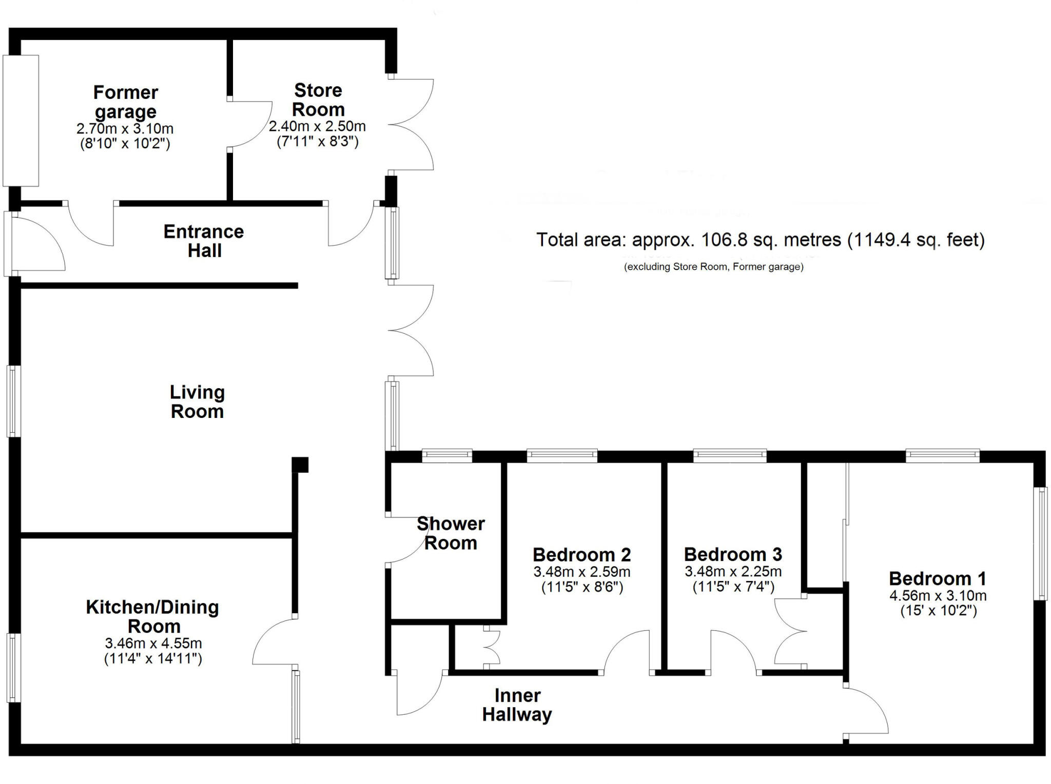 Parsonage Close, Burwell, Cambridge, Cambridgeshire floorplan