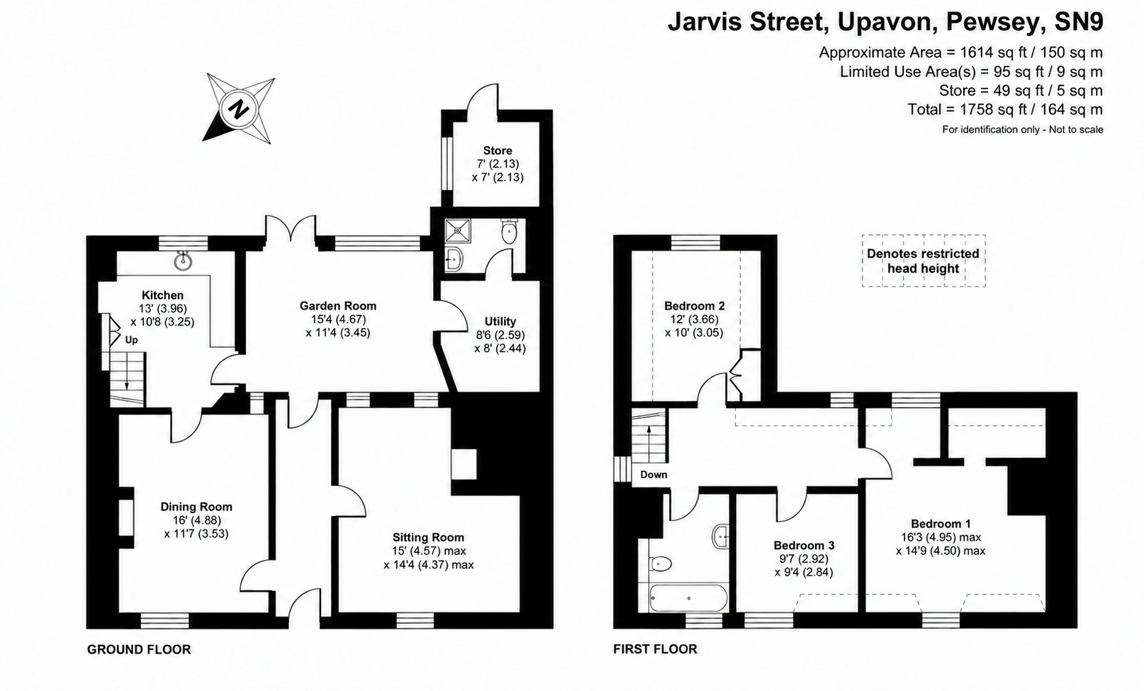 Jarvis Street, Upavon, SN9 6DU floorplan