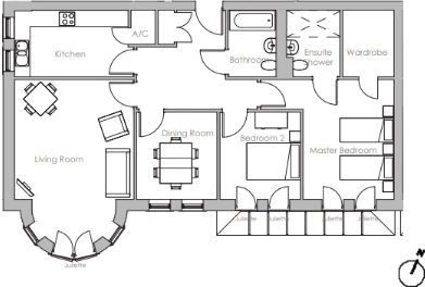 Redwood Drive, Failand, North Somerset floorplan