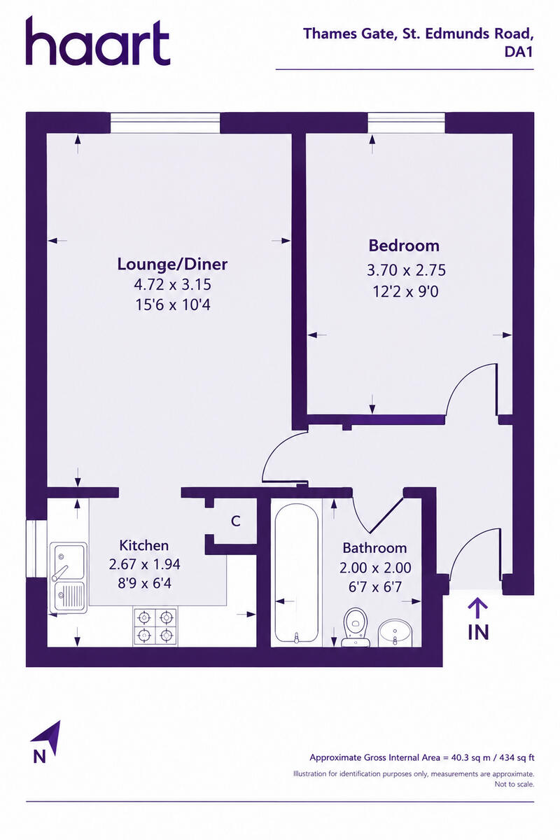 St Edmunds Road, Dartford floorplan