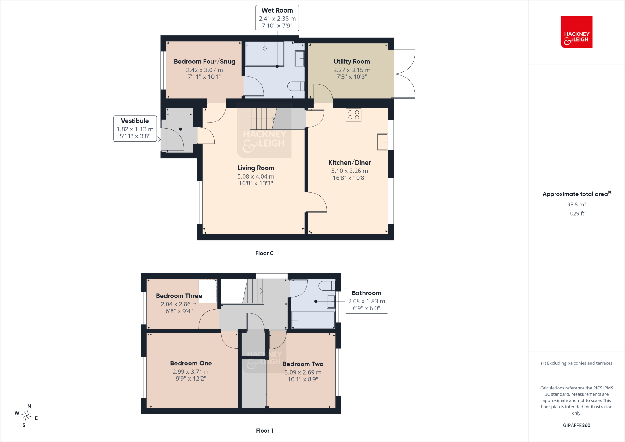 37 Camborne Avenue, Carnforth, LA5 9TS floorplan