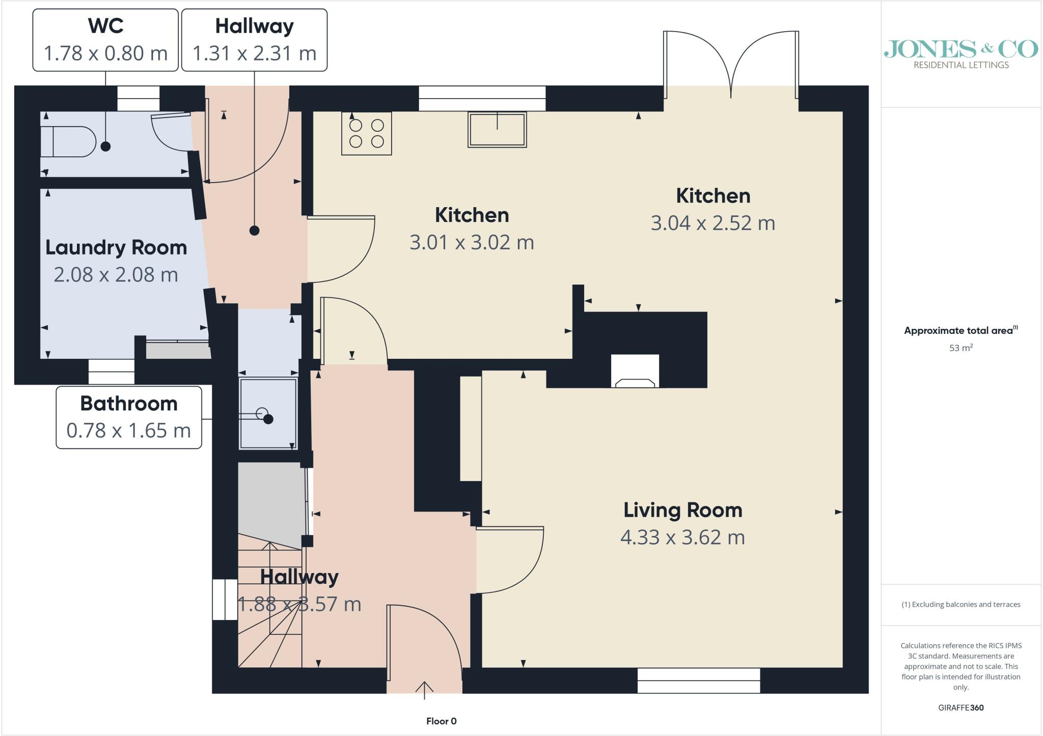 Wilberforce Road floorplan