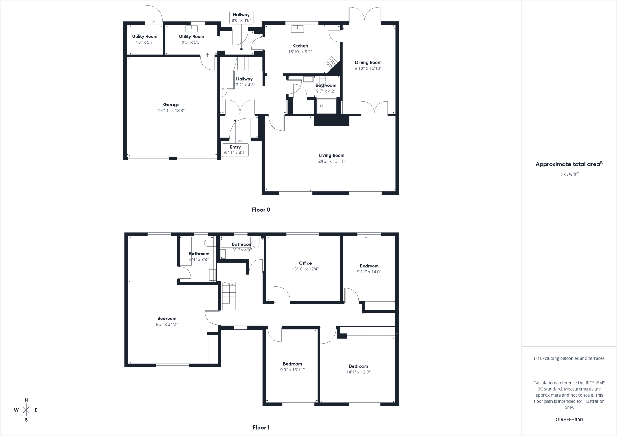 Witton Tower Gardens, Witton Le Wear, Bishop Auckland, Durham, DL14 floorplan