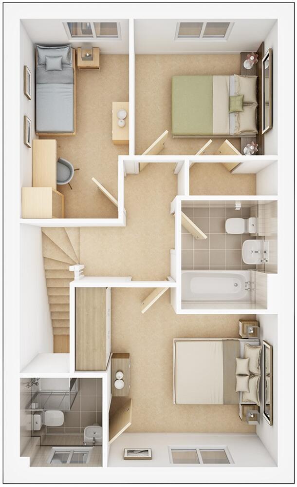 Windrower Close, Nuneaton, Warwickshire floorplan