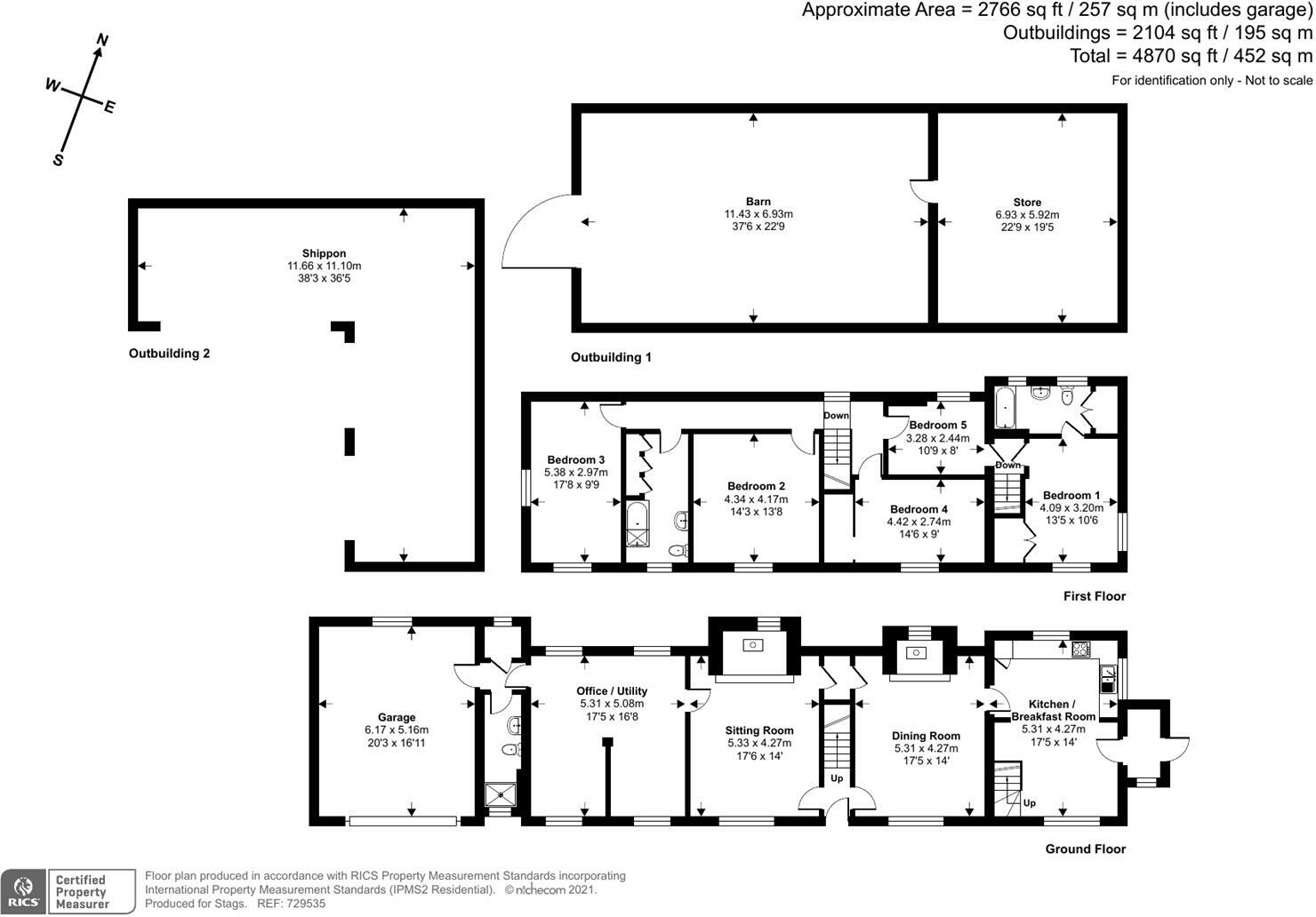 Calverleigh, Tiverton floorplan
