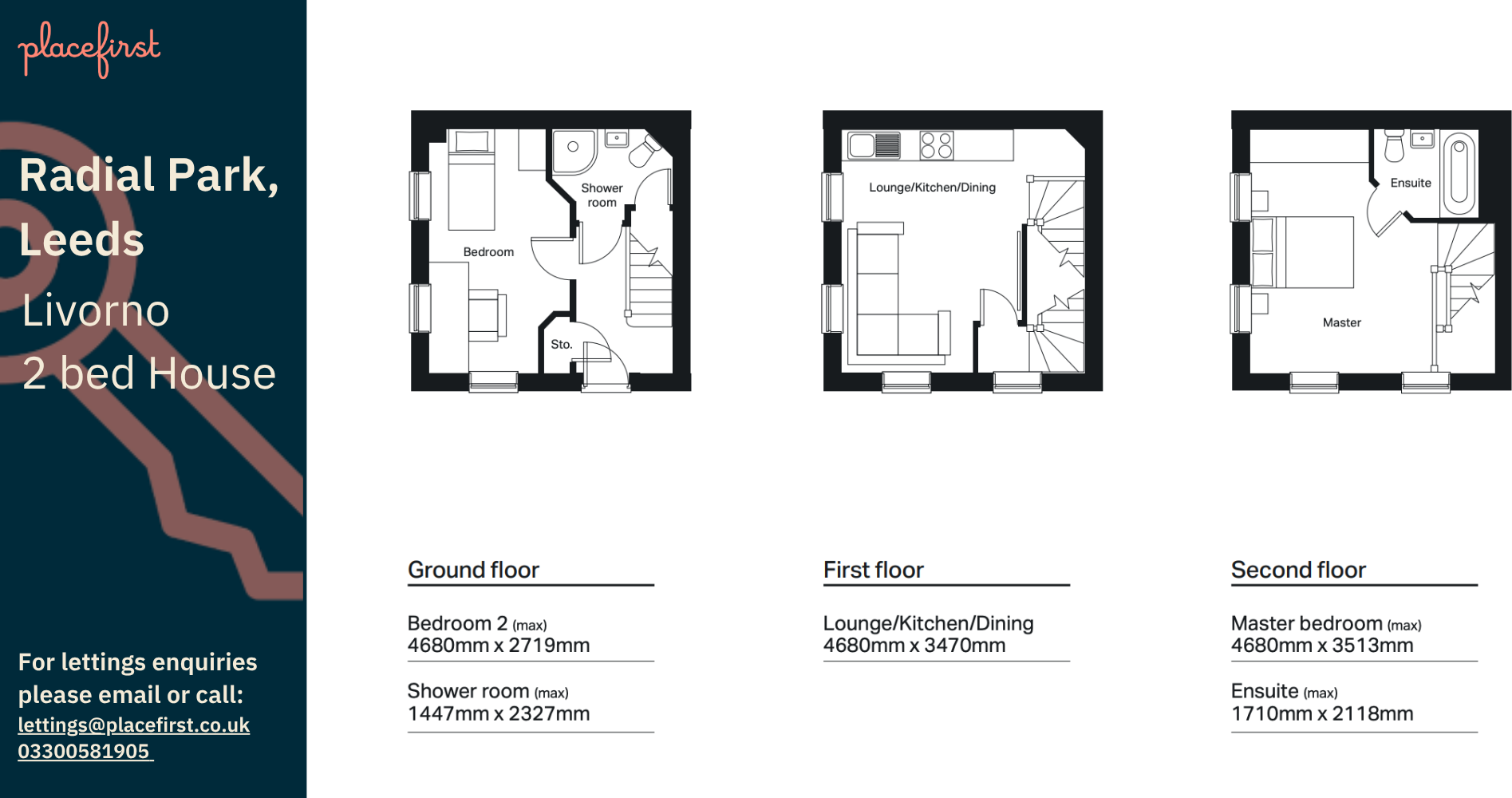 Eliza Grant Road, Leeds, West Yorkshire, LS15 floorplan