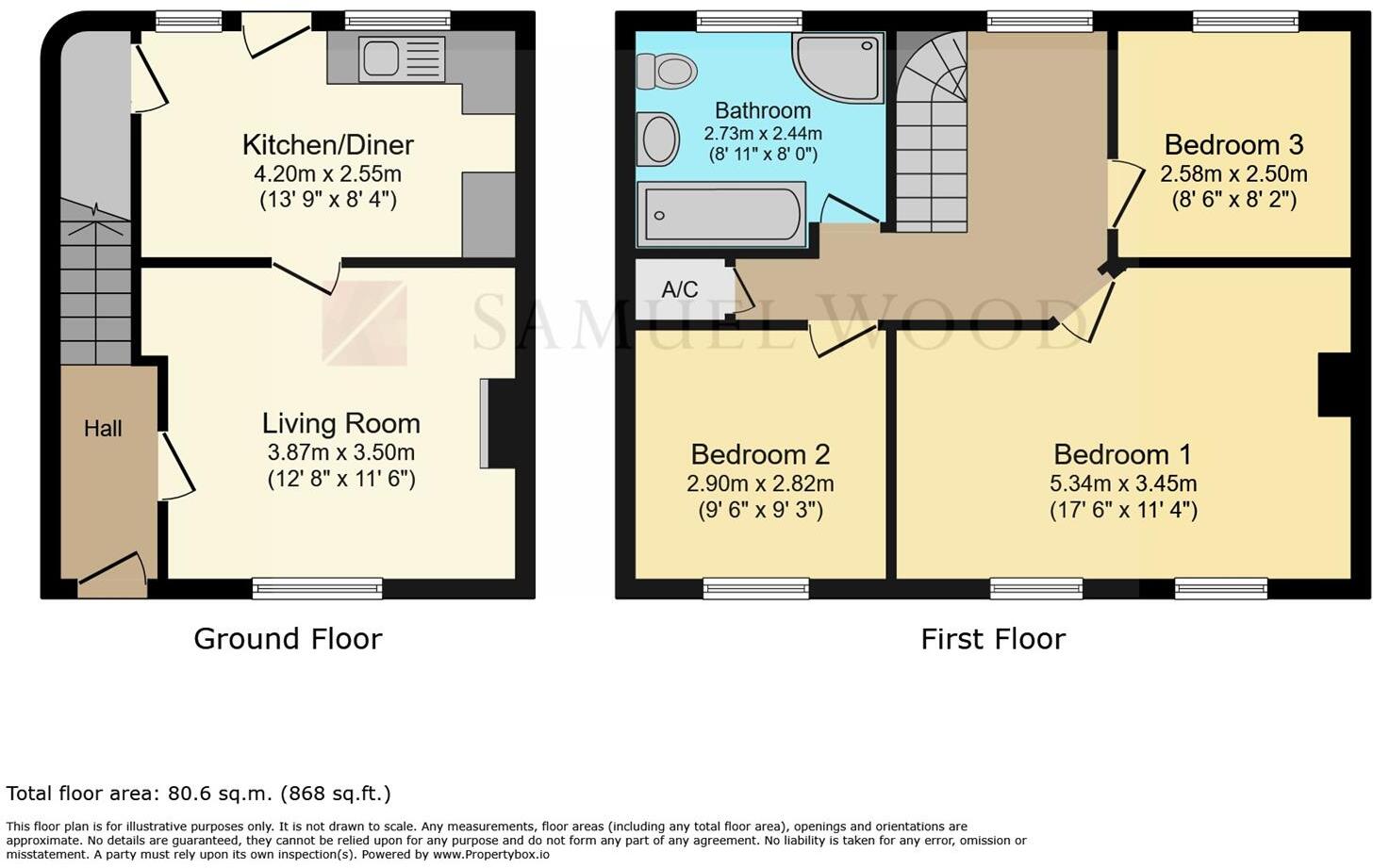 Raven Lane, Ludlow floorplan