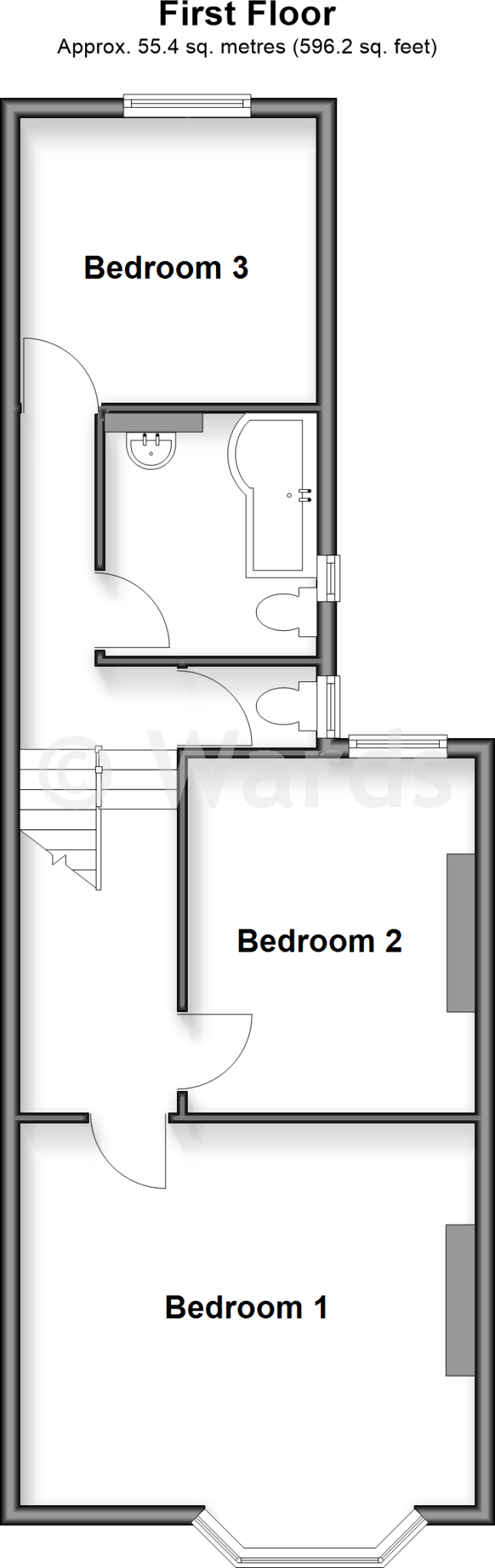 Grosvenor Road, Broadstairs, Kent floorplan