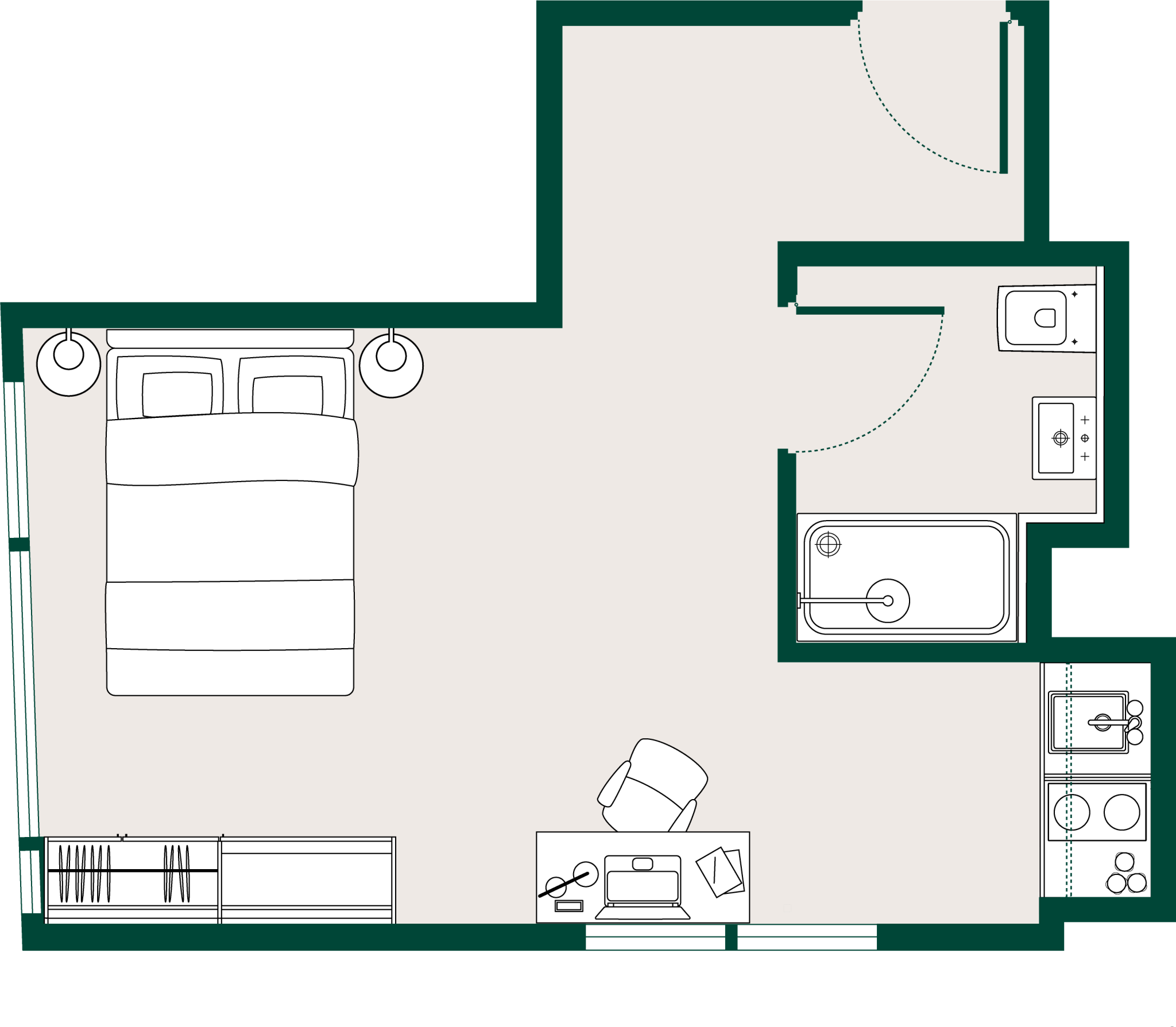 The James Liverpool, James Street, Liverpool floorplan