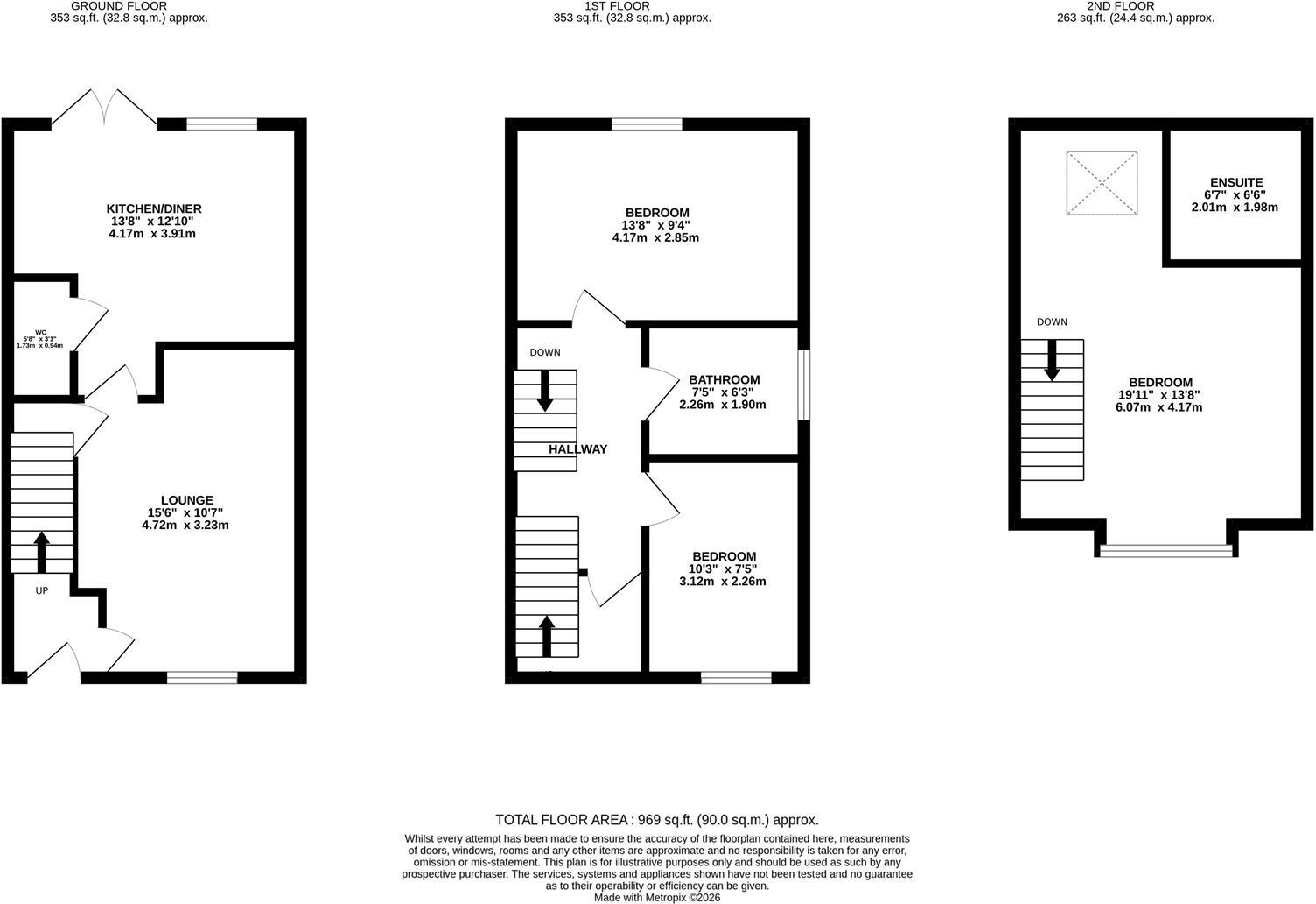Greenwich Place, Corby floorplan