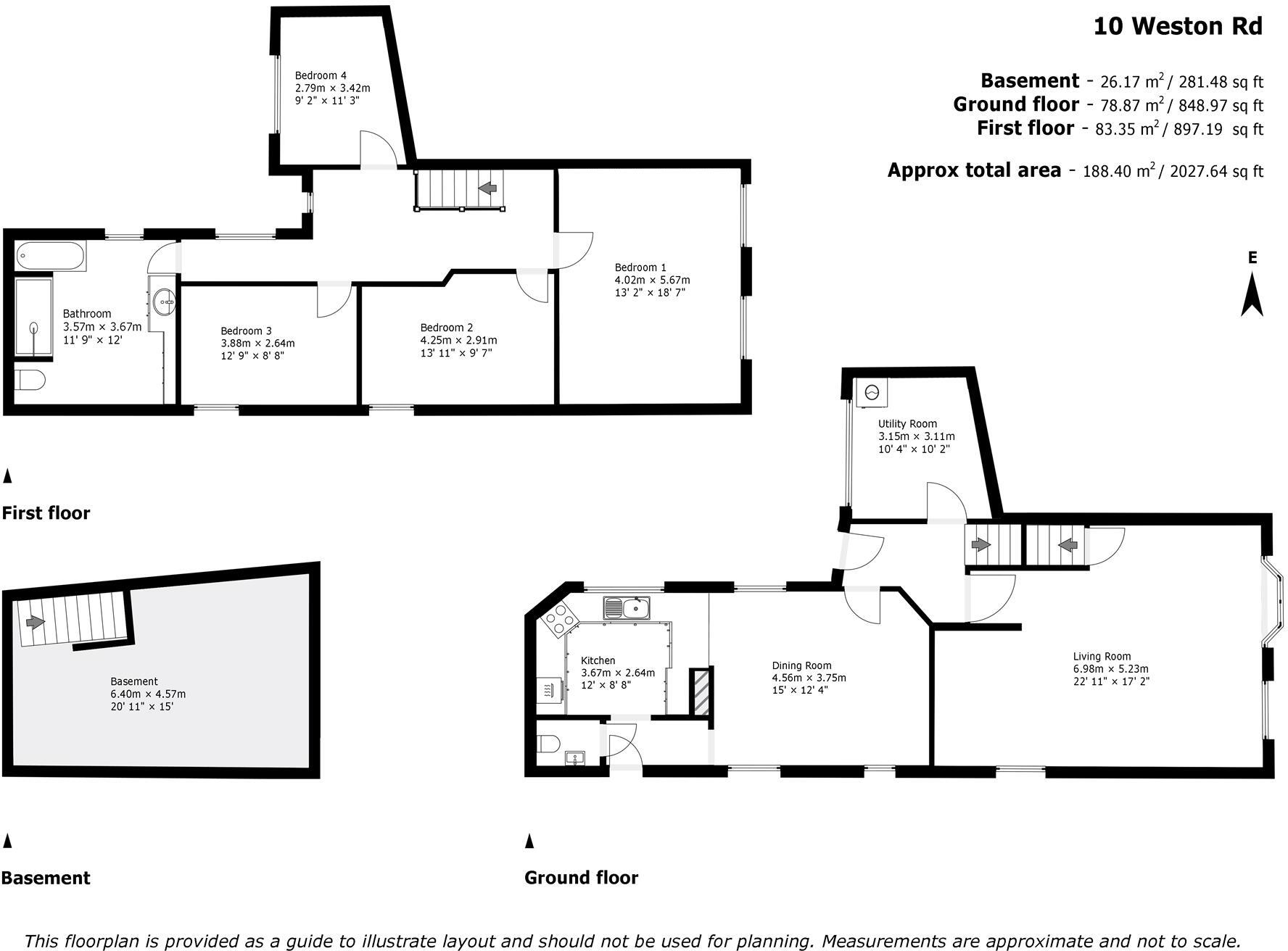 Weston Road, Olney floorplan